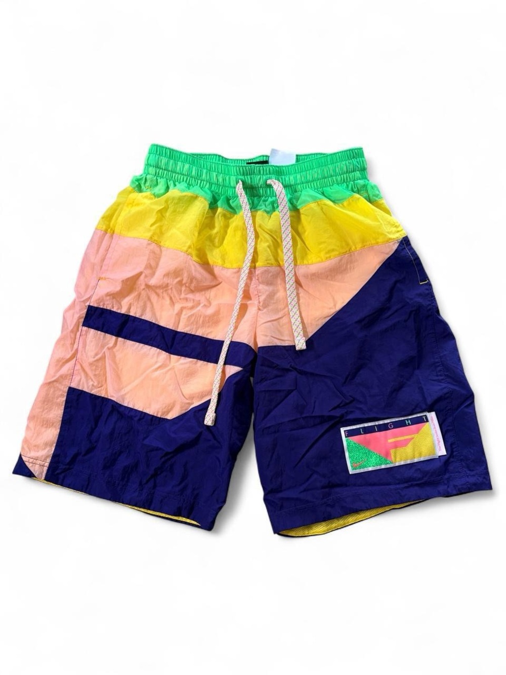 Nike Flight Series Colorblock Nylon Shorts – Medium